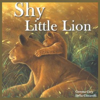 Shy little lion