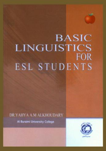 Basic linguistics for esl students