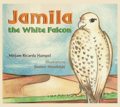 Jamila the white falcon