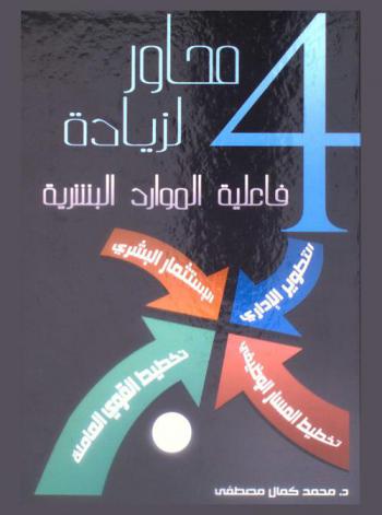  4 محاور لزيادة فاعلية الموارد البشرية : استراتيجيات الاستثمار البشري-التطوير الإداري-تخطيط القوى العاملة-تخطيط المسار الوظيفي