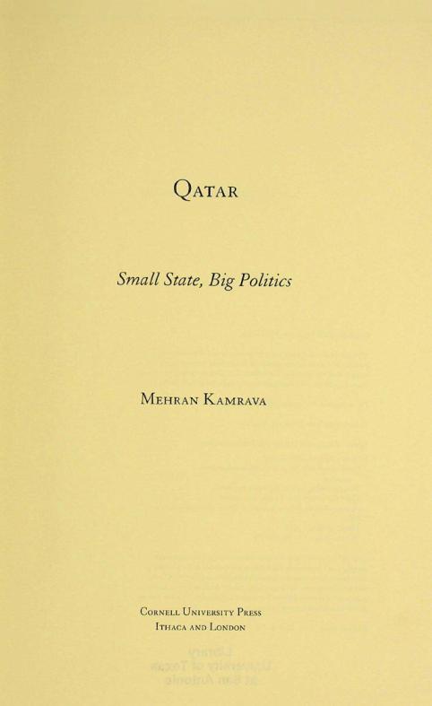  Qatar : small state, big politics