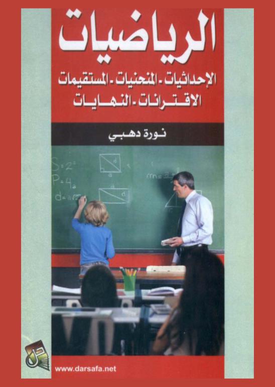 الرياضيات : الإحداثيات، المنحنيات، المستقيمات، الاقترانات، النهايات