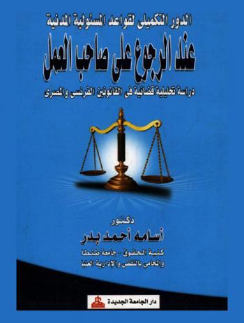 الدور التكميلي لقواعد المسئولية المدنية عند الرجوع على صاحب العمل : دراسة تحليلية قضائية في القانونين الفرنسي والمصري