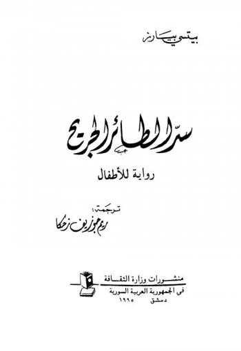 سر الطائر الجريح : رواية للأطفال