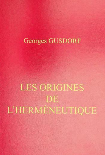  Les origines de l'herméneutique