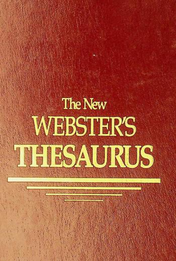  The new Webster's thesaurus : vest pocket edition