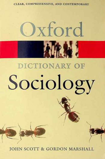  A dictionary of sociology