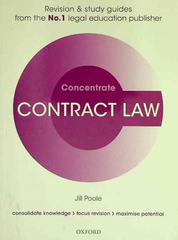  Contract law : concentrate