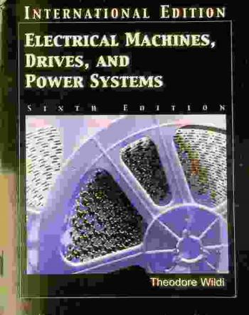  Electrical machines, drives, and power systems