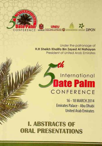  5th international date palm conference : proceedings conveners chairpersons committees