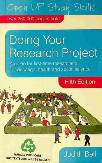  Doing your research project : a guide for first-time researchers in education, health and social science