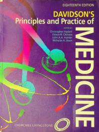  Davidson's principles and practice of medicine / editors Christopher Haslett and 3 others ; illustrated by Robert Britton