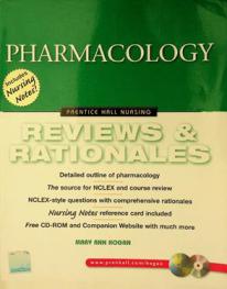  Pharmacology : reviews & rationales