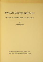  Pagan Celtic Britain : studies in iconography and tradition