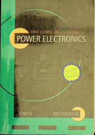  First course on power electronics