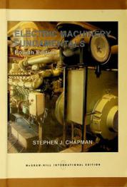  Electric machinery fundamentals
