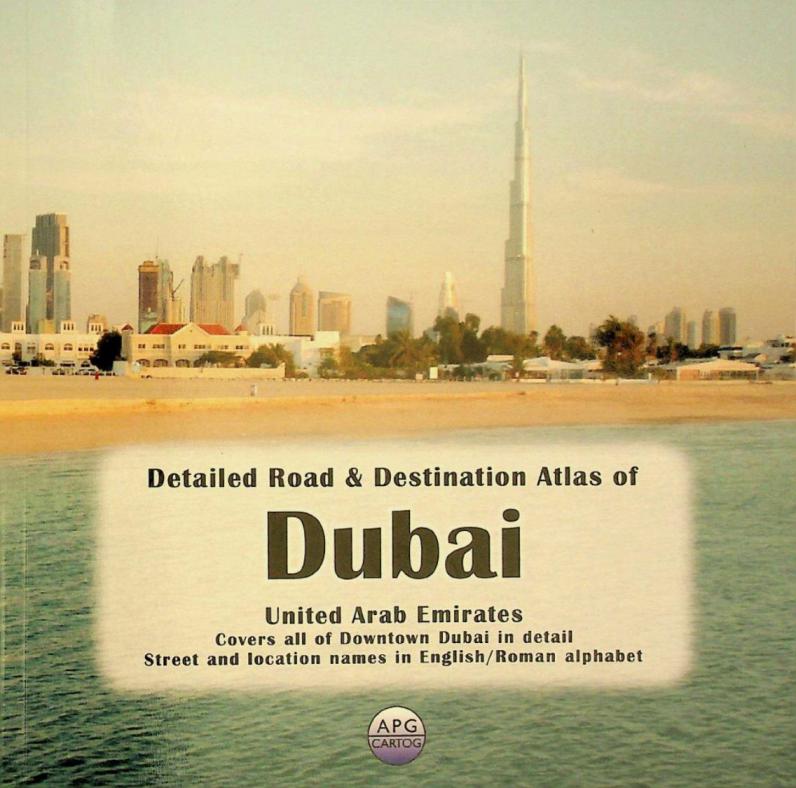  Detailed road & Destination Atlas of Abu Dhabi, United Arab Emirates