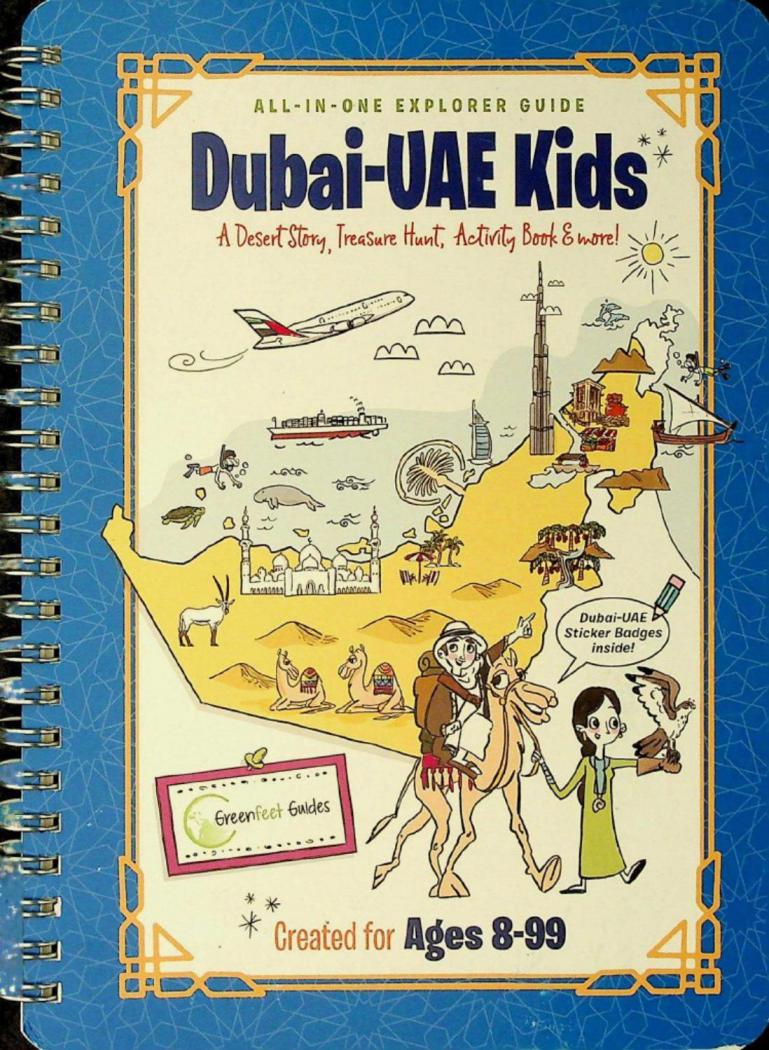 Dubai-UAE kids : a desert story, treasure hunt, activity book & more! : all-in-one explorer guide
