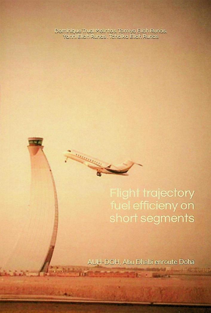  Flight trajectory fuel efficiency on short segments : AUH-DOH (Abu Dhabi via Doha)