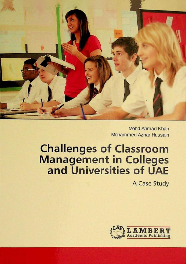  Challenges of classroom management in colleges and universities of UAE : a case study