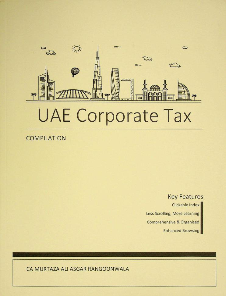  UAE Corporate tax : compilation