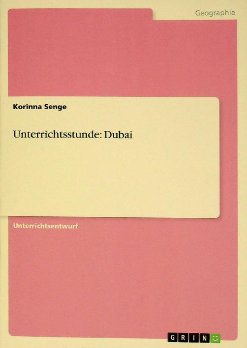 Unterrichtsstunde : Dubai