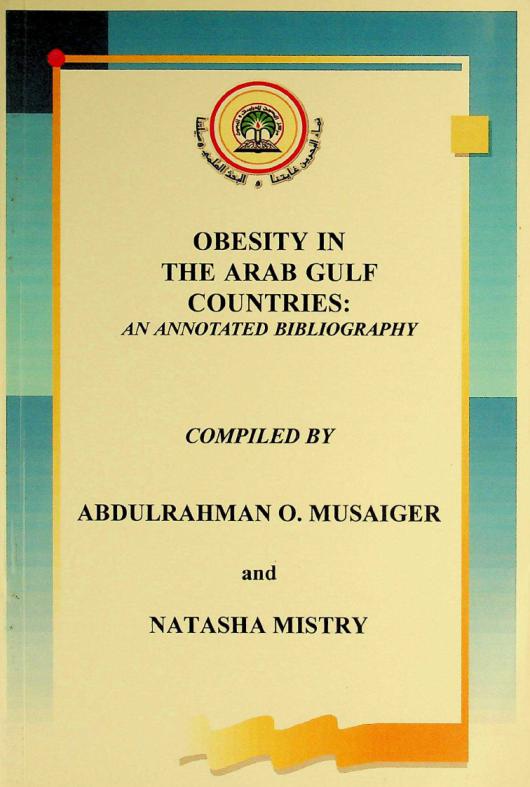 Obesity in the Arab Gulf countries : an annotated bibliography